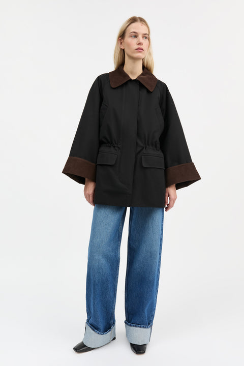 Gaby Jakke (Black/Brown)