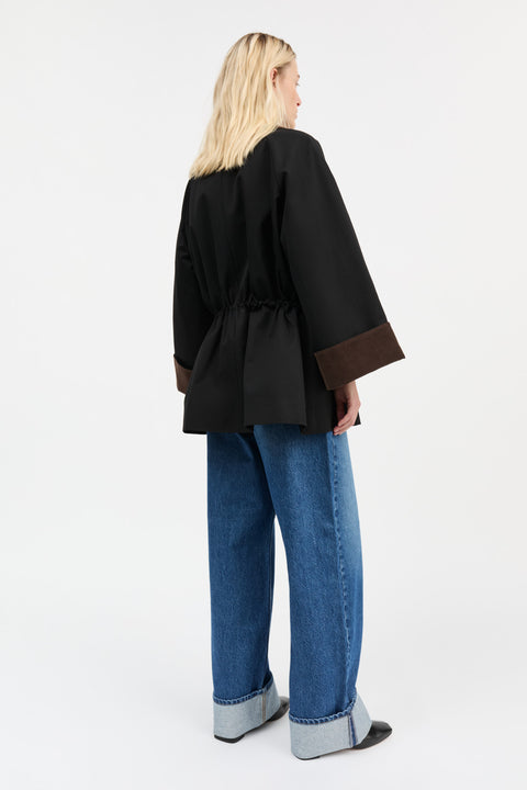 Gaby Jakke (Black/Brown)