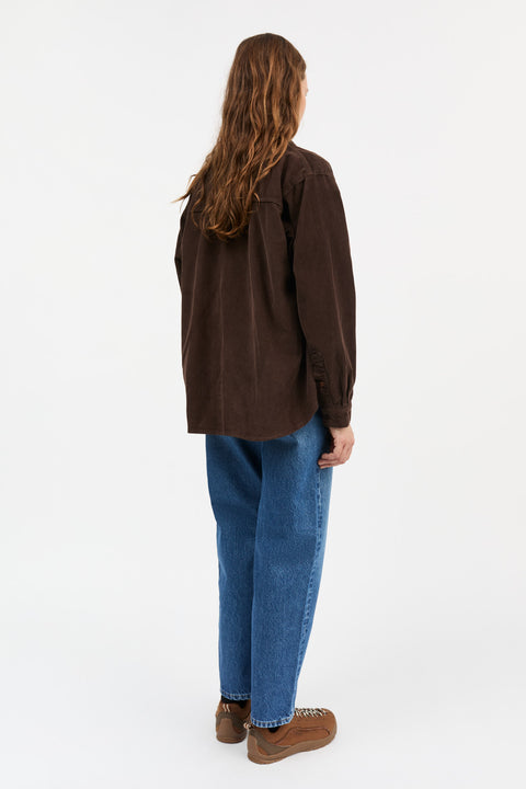 Millington Skjorte (Dark Brown)