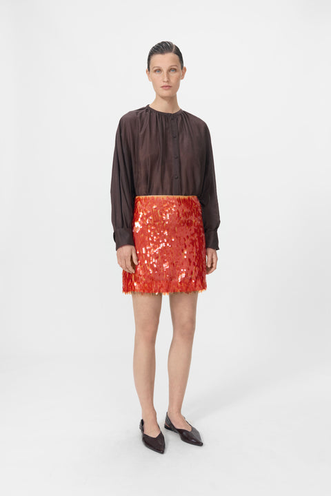 Lyona Nederdel (Bright Orange)