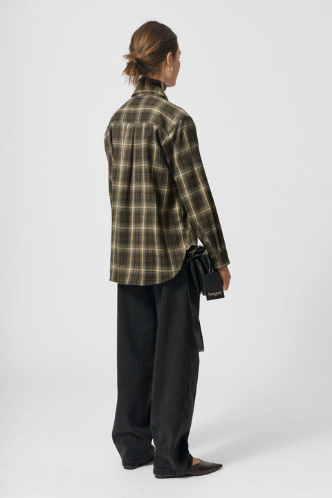Elotta Skjorte (Green Multi Check)