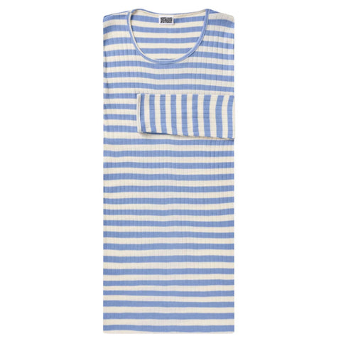 101 Broadway Light Blue/ Ecru (Ekstra Længde)