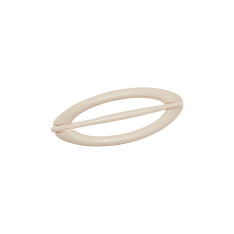 Pico - Oval Skydespænde (Ivory)