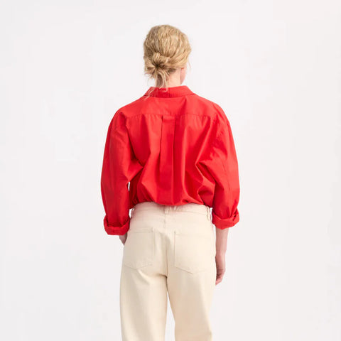 Edgar Skjorte (Bright Red)