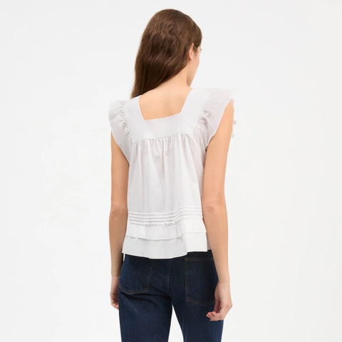 Alice Top (Optic White)