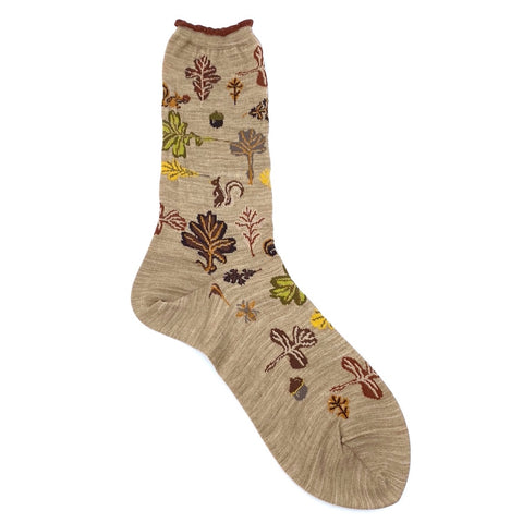Autumn Park Strømper (Beige)