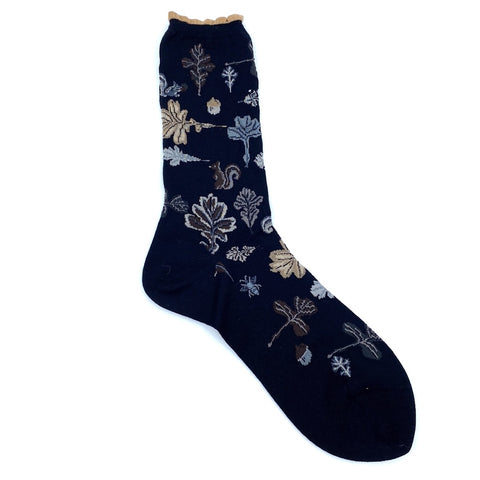 Autumn Park Strømper (Black)