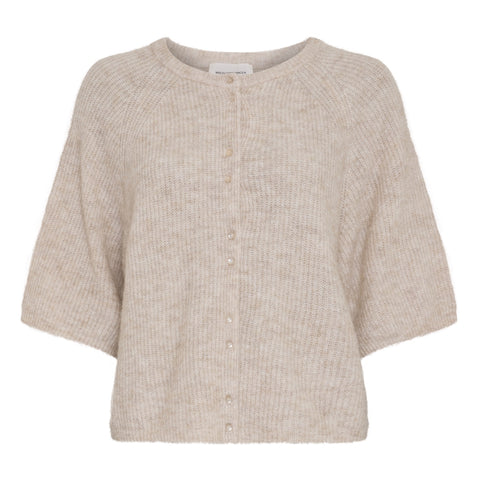Bondie Hope 2/4 Cardigan (Oatmeal Melange)