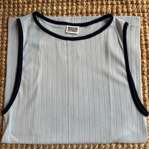 NPS Tank Top Kontrast (Light Blue/Marine)