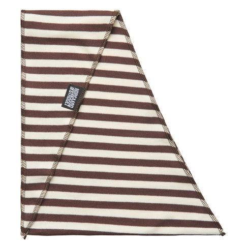 NPS Scarf Triangle (Brown/Ecru)