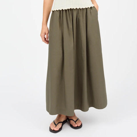 Dagny Nederdel (Khaki)