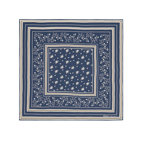 Classic Scarf 55x55 (Dark Navy)