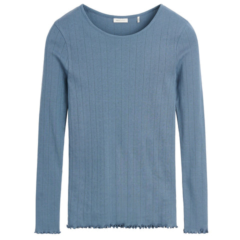Edie Bluse (Faded Blue)