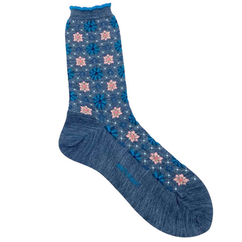 Kaleido Scope Strømper (Mix Grey)