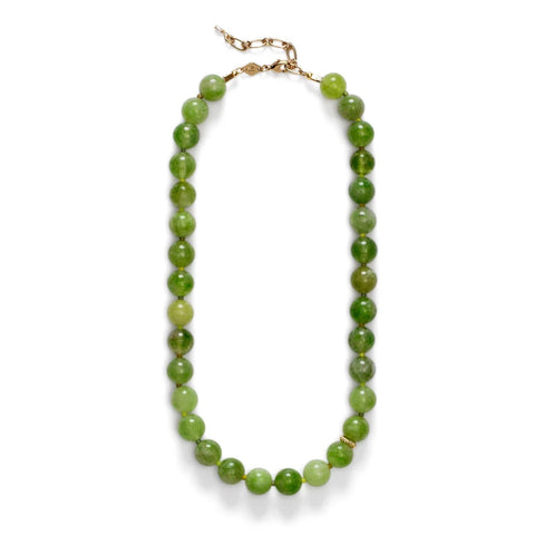 Ball Halskæde (Sage Green)