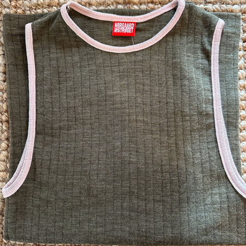 NPS Tank Top Uld Kontras (Capers/Rose)