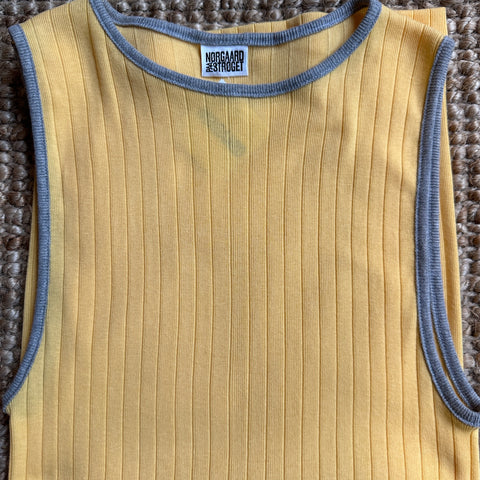 NPS Tank Top Kontrast (Yellow/Light Grey)