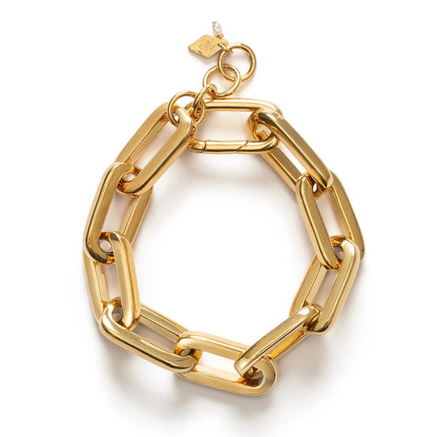 Golden Link Armbånd (Guld)