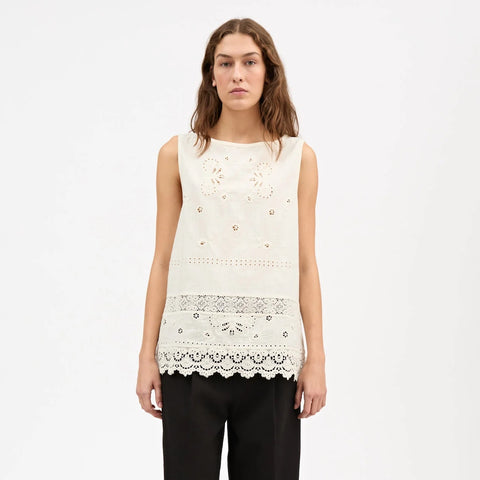 Tallulah Top (Antique White)