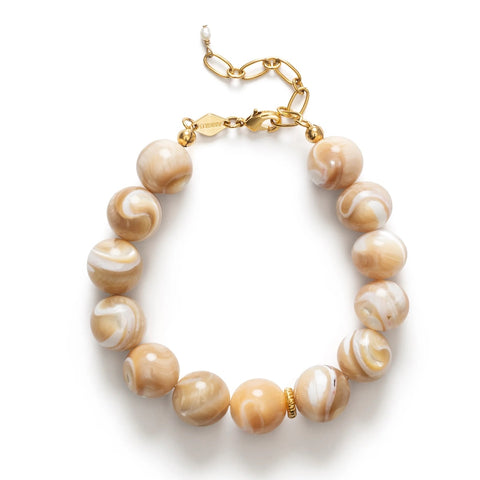 Jetset Gems Armbånd (Cream)