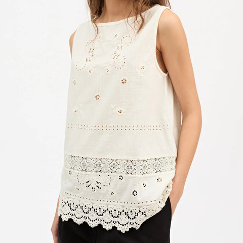 Tallulah Top (Antique White)