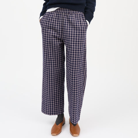 Jasmine Bukser (Navy/White/Red Check)