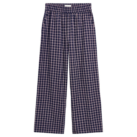 Jasmine Bukser (Navy/White/Red Check)