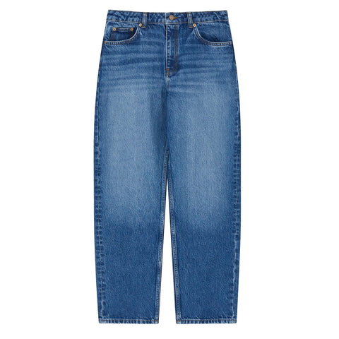 Allison Cropped Jeans (Vintage Washed Blue)