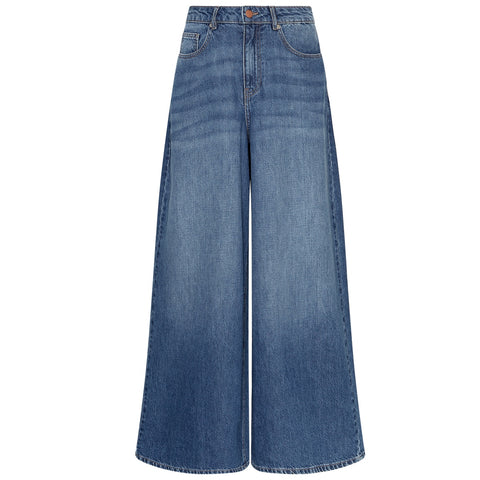 Turig Alena Bukser (Mid Blue Wash)