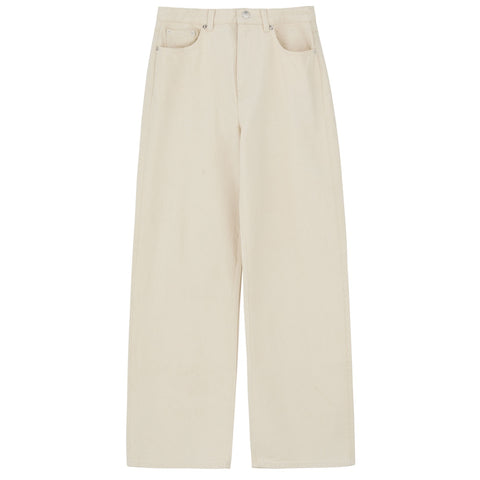 Willow Wide Jeans (Ecru)