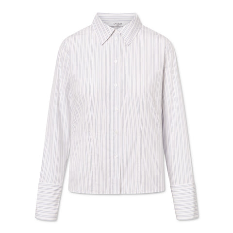 Rosy Skjorte (Dusty Blue Stripe)