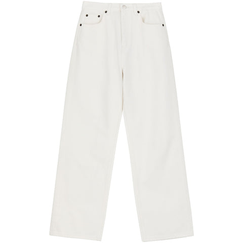 Maddy Straight Jeans (Off White)