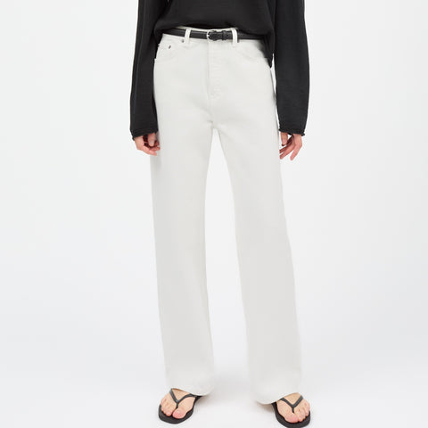 Maddy Straight Jeans (Off White)