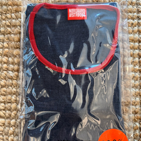 101 Wool Kontrast Marine/Red (Ekstra Længde)