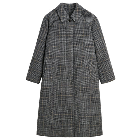 Mary Coat (Grey Check)