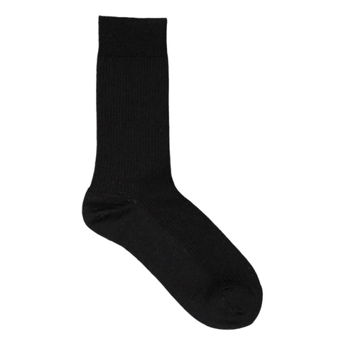 Merino Fine Strømper (Sort)