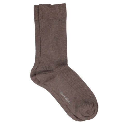 Merino Fine Strømper (Brun)