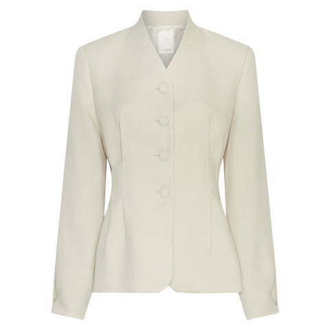 Esteriane Blazer (Oatmeal Melange)