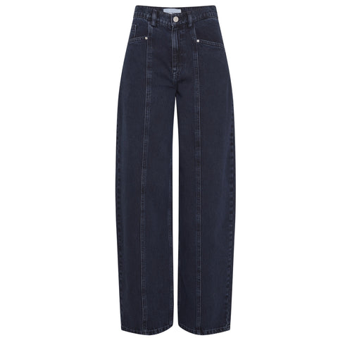 Utta Evi Tapered Jeans (Blue Black Wash)