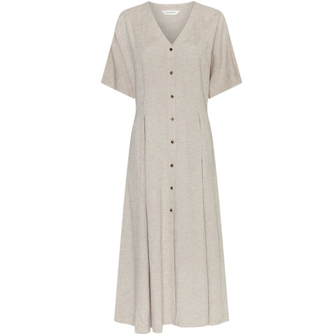 Viana Ginia Kjole (Sand Melange)