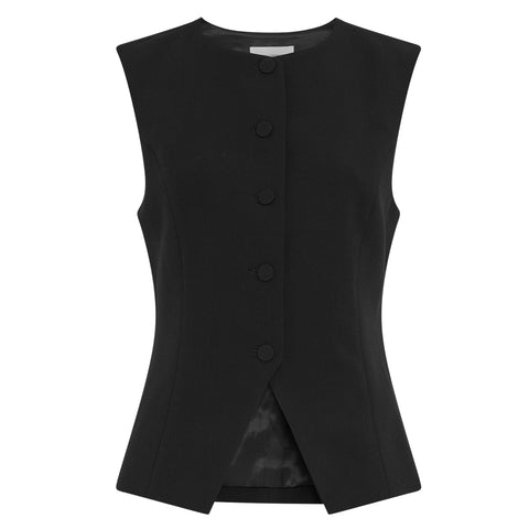 Elwa Michelle Waistcoat (Black)