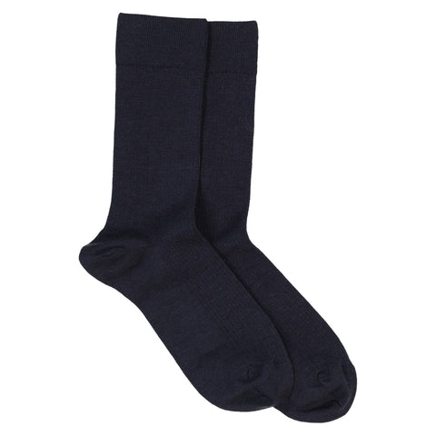 Merino Fine Strømper (Navy)