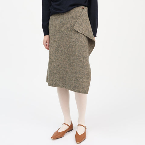 Margaret Nederdel (Brown/Grey Herringbone)