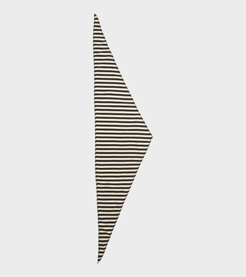 NPS Scarf Triangle (Black/Ecru)