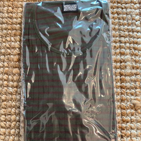 101 NPS Stripes Olive/Brown (Alm Længde)