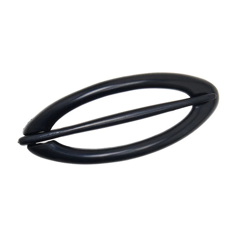Oval Pin (Black)