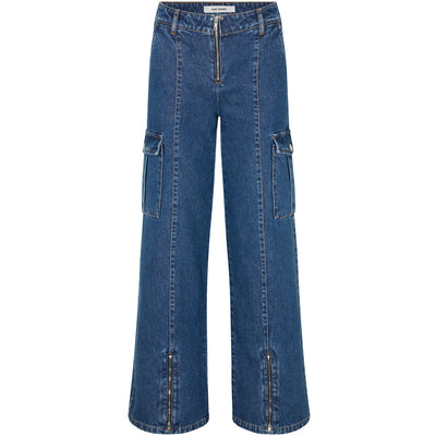Oval Square - Nicole Wide Jeans (Middle Blue)