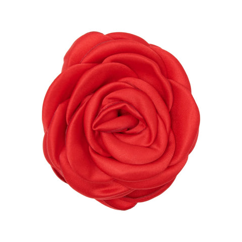 Pico - Satin Rose Hårklemme (Bright Red)