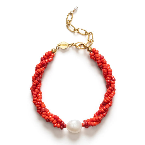 Scarlet Wave Armbånd (Bright Red)