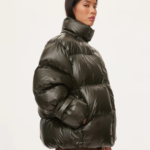 Active Hood Jakke (Dark Army)